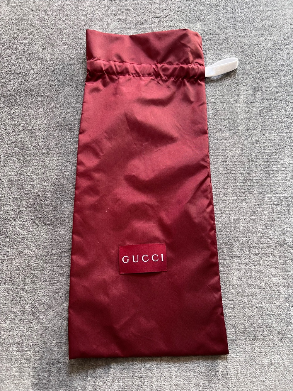 Gucci Dust Bag Burgundy 19.5” Tall Gucci